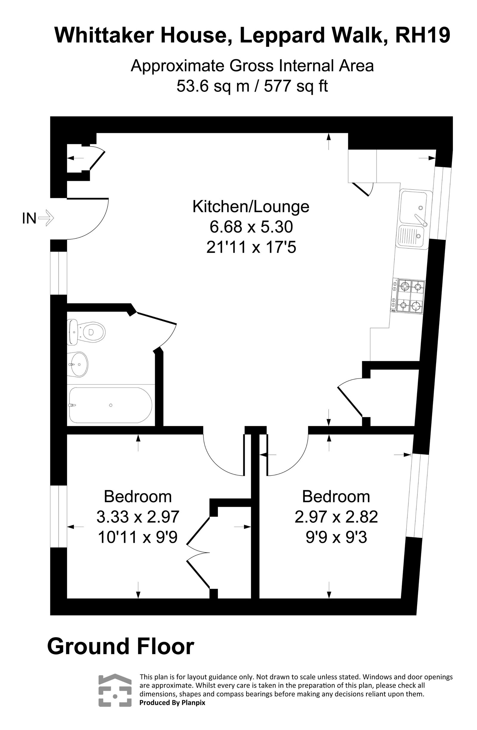 Floorplans For Whittaker House