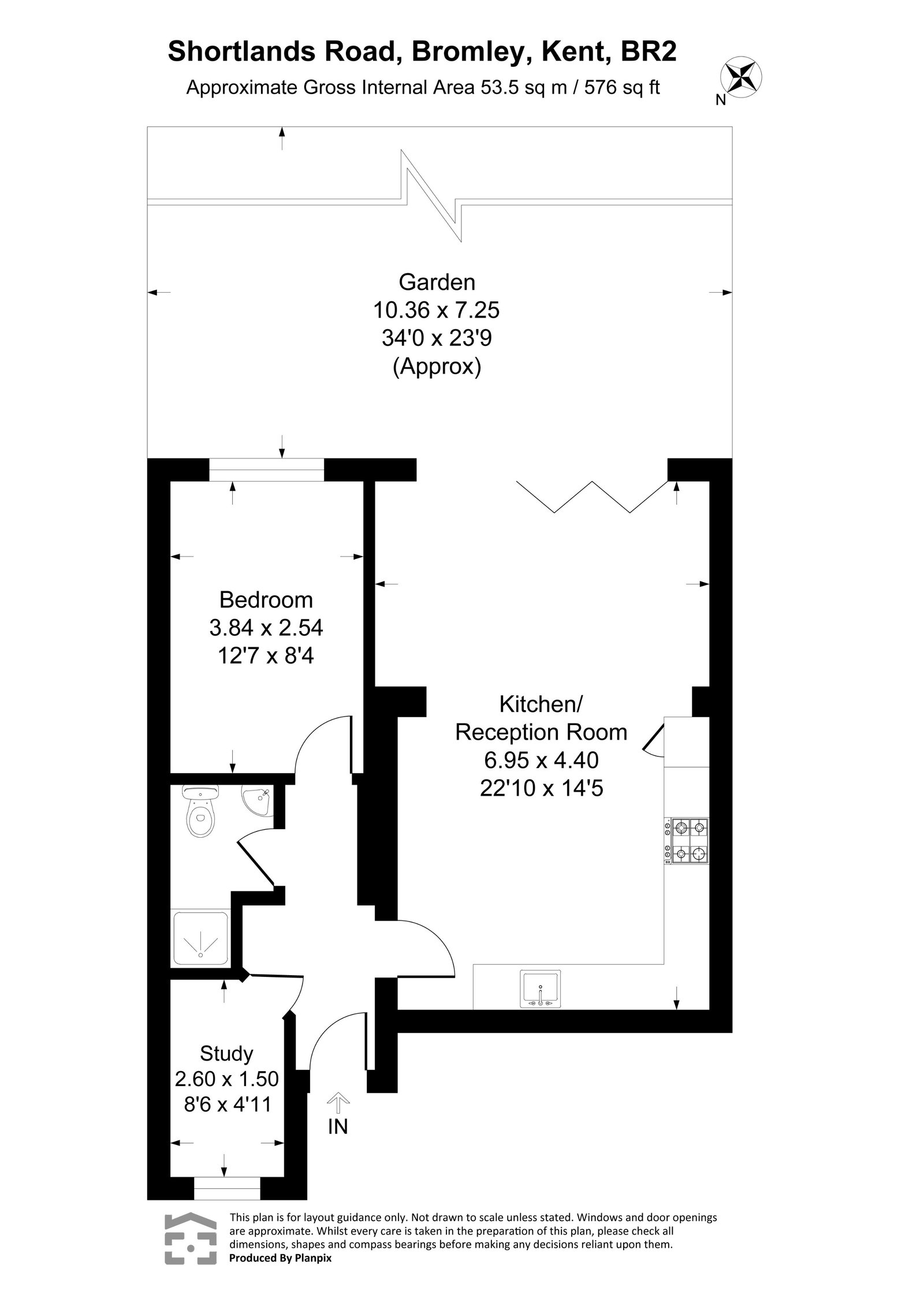 Floorplans For Shortlands Road, Bromley, BR2 0JJ