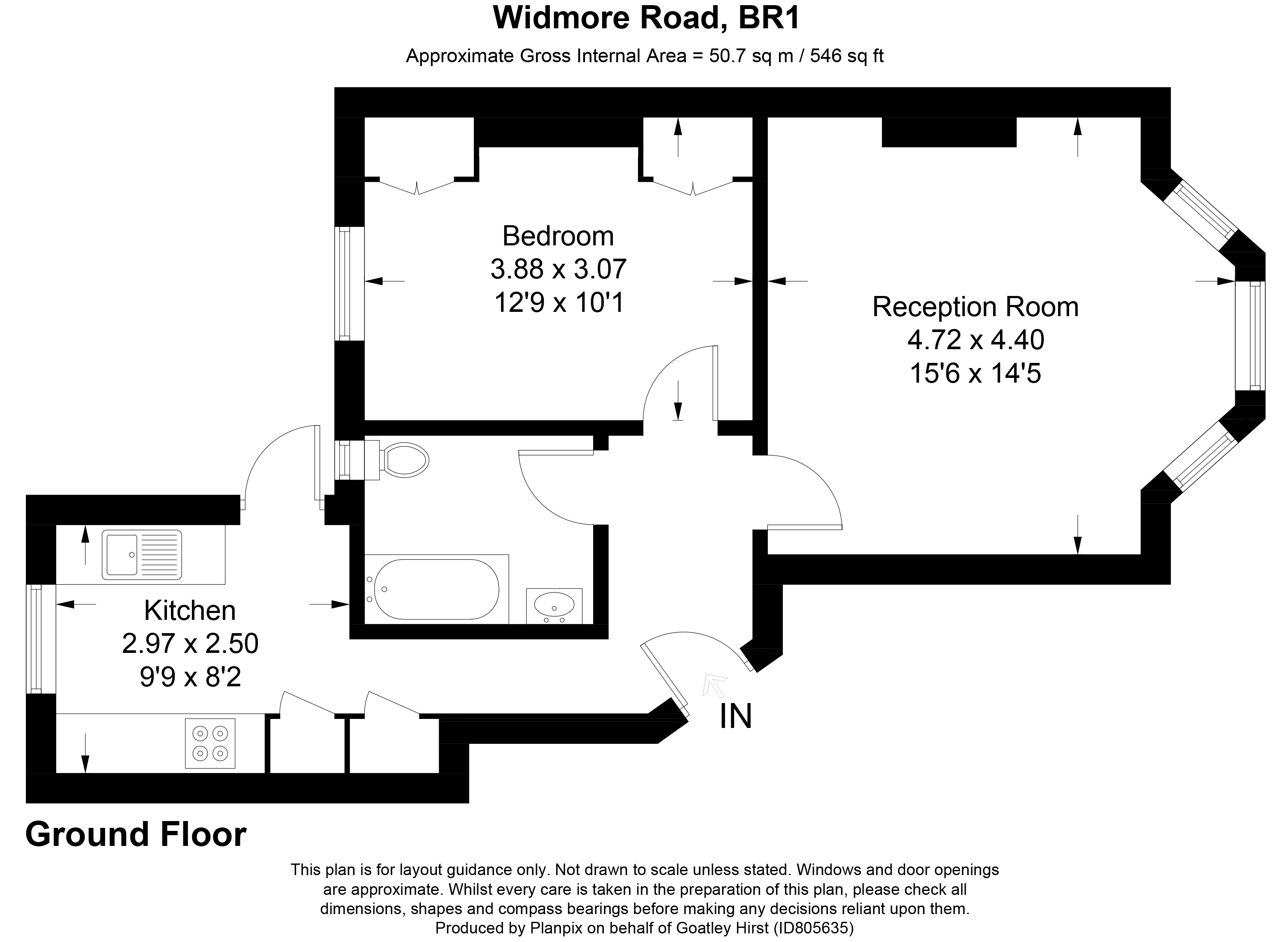 Floorplans For Widmore Road, Bromley, Kent