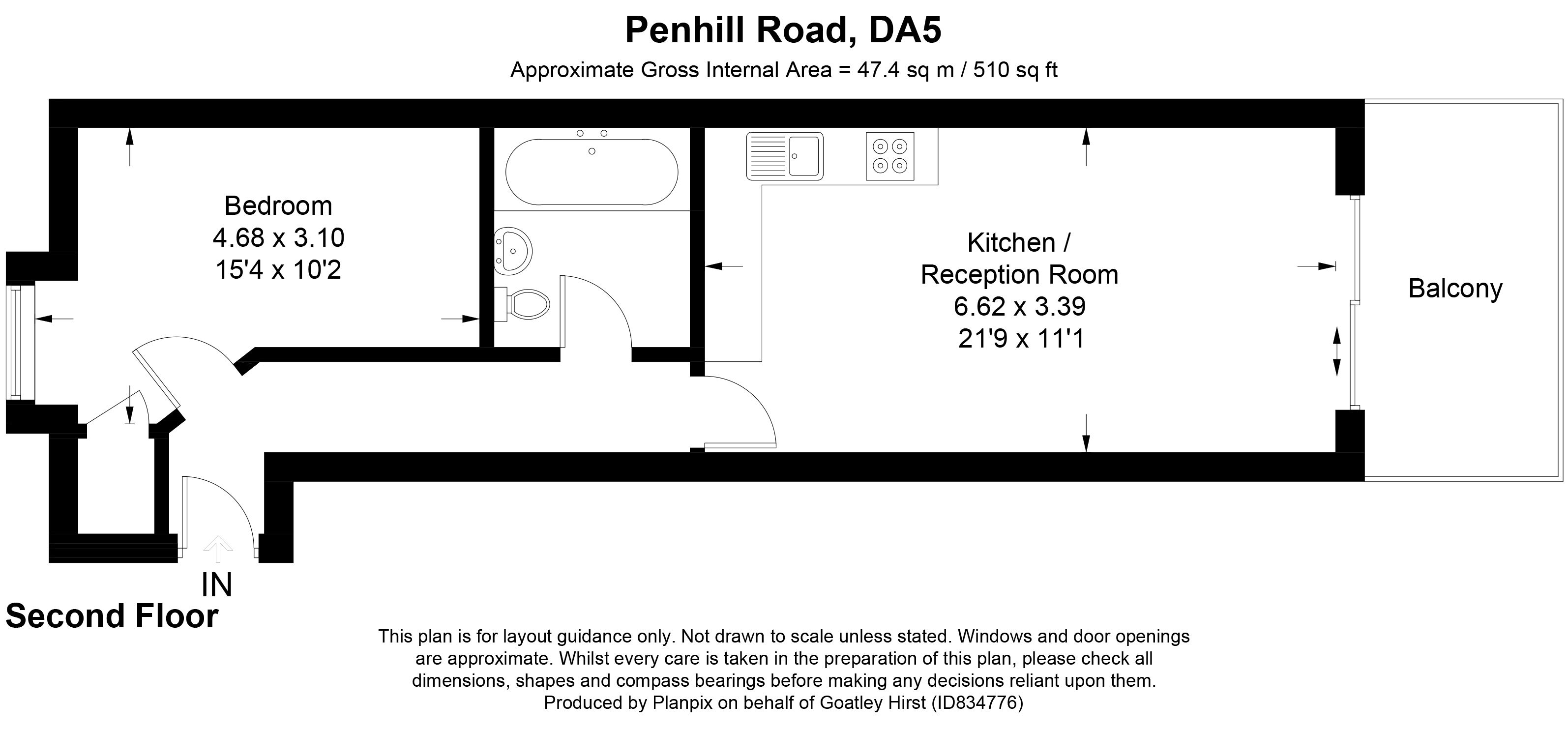 Floorplans For Penhill Road, Bexley, DA5