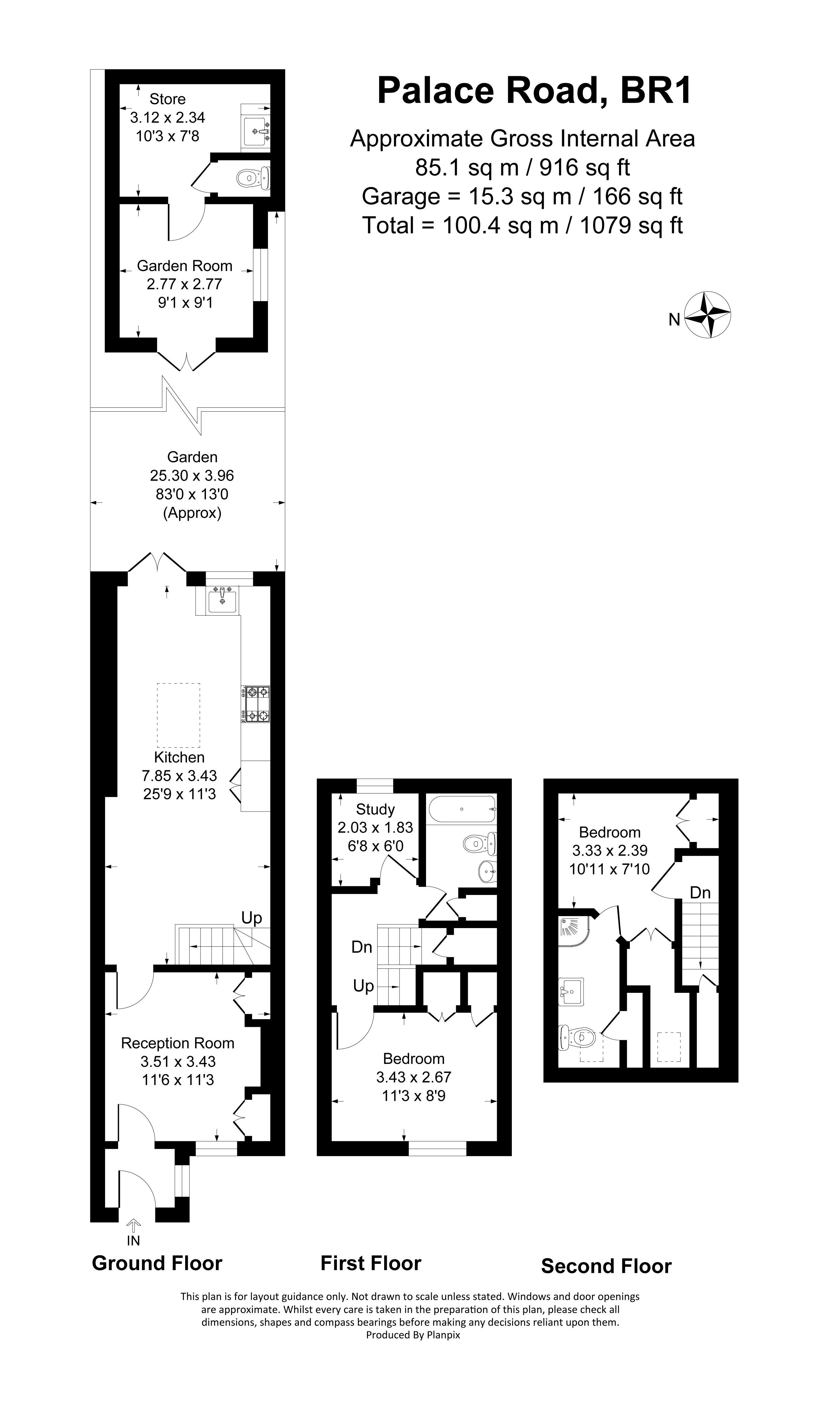 Floorplans For Palace Road, Bromley, BR1