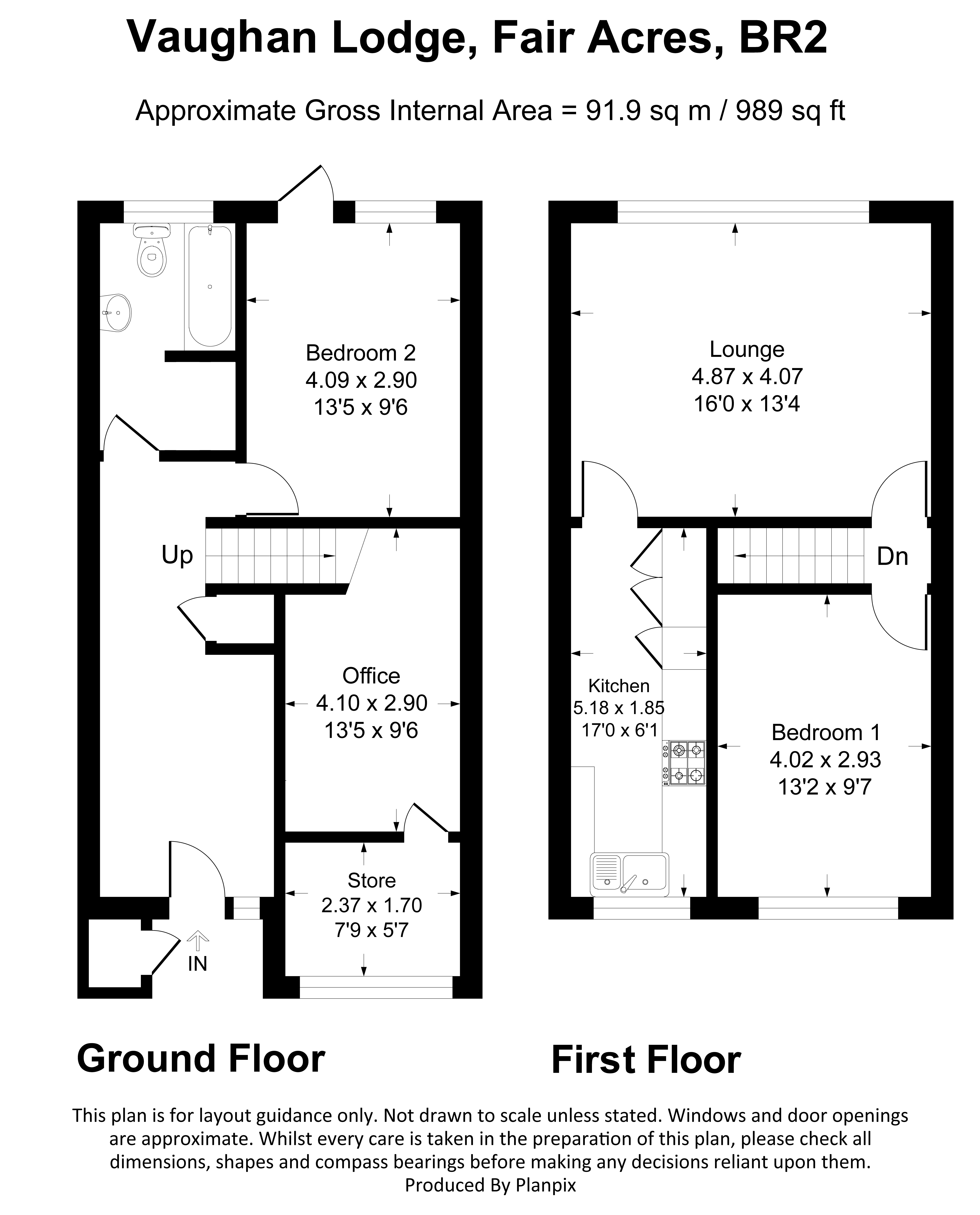 Floorplans For Fair Acres, Vaughan Lodge Fair Acres, BR2