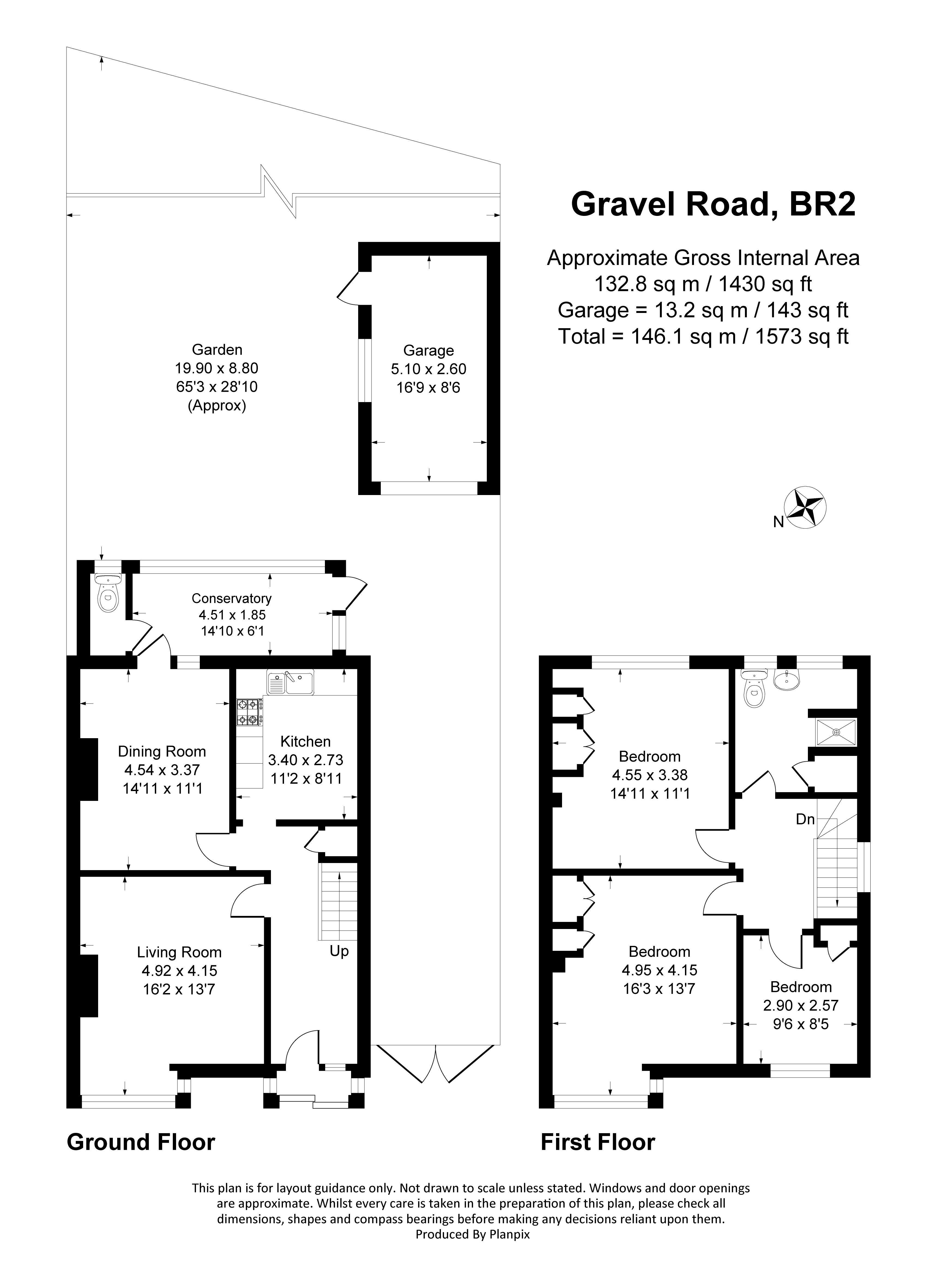 Floorplans For Gravel Road, Bromley, BR2